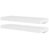 NNEVL Wall Shelves 4 pcs White 60 cm
