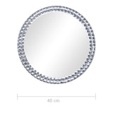 NNEVL Wall Mirror 40 cm Tempered Glass