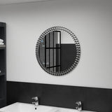 NNEVL Wall Mirror 60 cm Tempered Glass