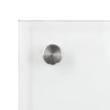 NNEVL Kitchen Backsplash Transparent 80x40 cm Tempered Glass