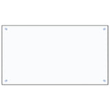 NNEVL Kitchen Backsplash Transparent 90x50 cm Tempered Glass