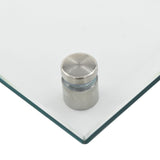 NNEVL Kitchen Backsplash Transparent 90x50 cm Tempered Glass