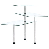NNEVL 3-Tier Corner Kitchen Shelf Tempered Glass
