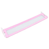 NNEVL Toddler Safety Bed Rail Pink 180x42 cm Polyester