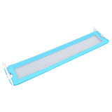 NNEVL Toddler Safety Bed Rail Blue 180x42 cm Polyester