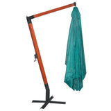NNEVL Floating Parasol Melia 300 x 400 cm Green