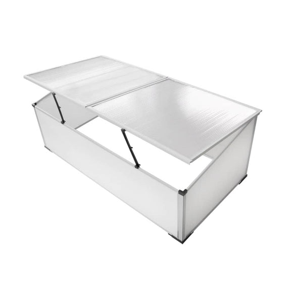 NNEVL Cold Frame 2 Lids 110x41x55 cm