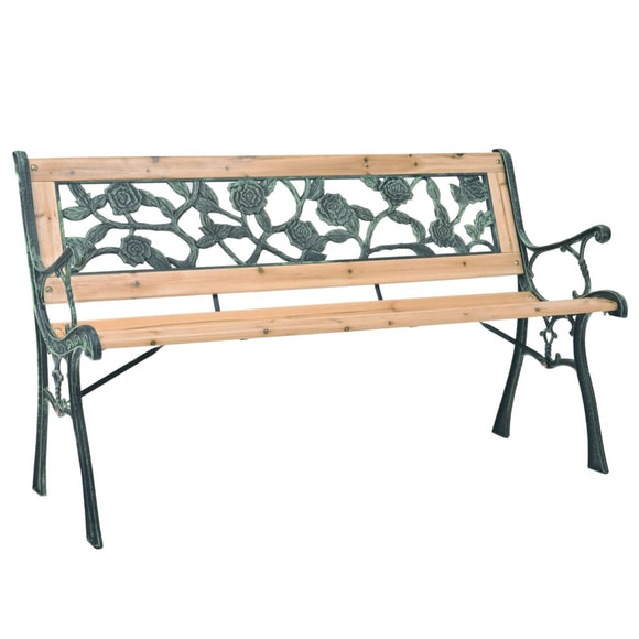 NNEVL Garden Bench 122 cm Wood