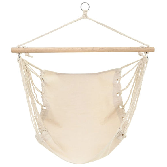 NNEVL Hammock Chair Cream 100x80 cm