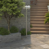 NNEVL Garden Lamp Post 3 Lamps 220cm