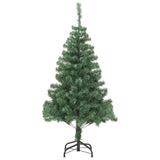 NNEVL Artificial Christmas Tree with Stand 150 cm 380 Branches