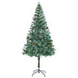 NNEVL Artificial Christmas Tree with Pinecones 180 cm