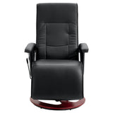NNEVL Massage Chair Black Faux Leather