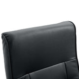 NNEVL Massage Chair Black Faux Leather