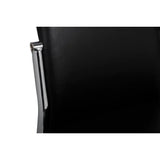 NNEVL Dining Chairs 6 pcs Black Faux Leather