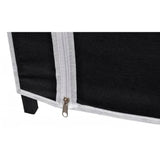 NNEVL Wardrobes 2 pcs Black Fabric