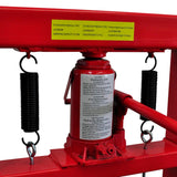 NNEVL 12-ton Hydraulic Floor Shop Press Heavy Duty