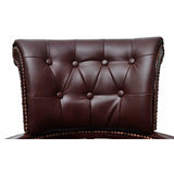 NNEVL Swivel Office Chair Brown