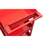 NNEVL 2 x Workshop Tool Trolley 100 kg 3 Shelves