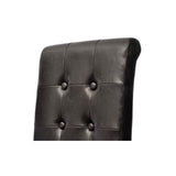 NNEVL Dining Chairs 4 pcs Brown Faux Leather