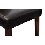 NNEVL Dining Chairs 6 pcs Brown Faux Leather
