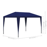NNEVL Partytent 3x3 m Blue