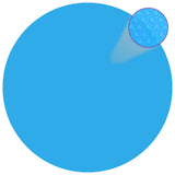 NNEVL Floating Round PE Solar Pool Film 250 cm Blue