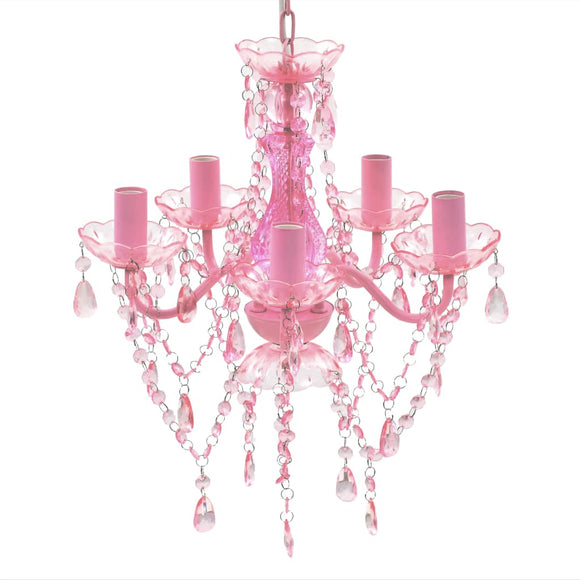 NNEVL Pink Crystal Light 5 Bulb