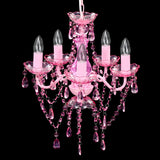 NNEVL Pink Crystal Light 5 Bulb