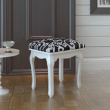 NNEVL Dressing Stool Black Fabric