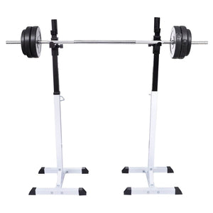 NNEVL Squat Barbell Rack Set