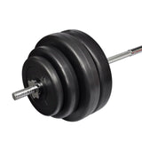 NNEVL Barbell with Plates Set 60 kg