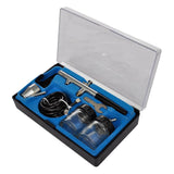 NNEVL Airbrush Compressor Set with 2 Pistols