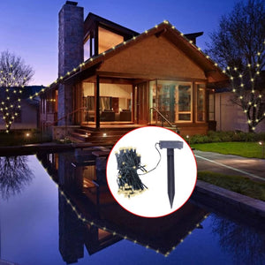 NNEVL LED Solar String Lights Warm White Christmas Decoration
