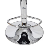 NNEVL Bar Stools 2 pcs Black Faux Leather