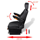 NNEVL Tractor Seat with Suspension