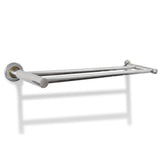 NNEVL Stainless Steel Towel Rack 2 Tubes