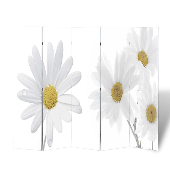 NNEVL Folding Room Divider Pint 200 x 170 Flower