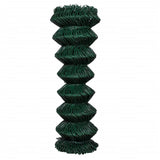 NNEVL Chain Link Fence Steel 1.25x25 m