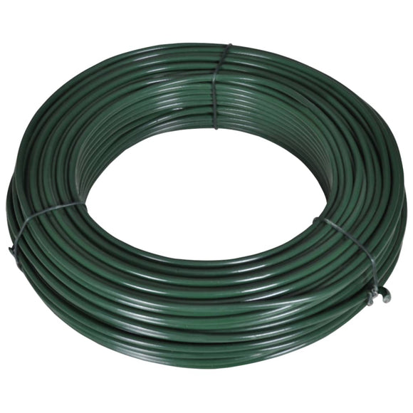NNEVL Fence Span Wire 55 m 2.1/3.1 mm Steel Green