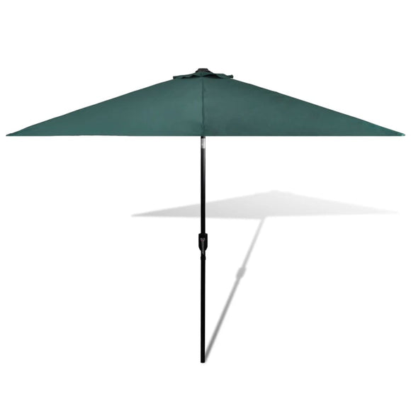 NNEVL Parasol Green 3m Steel Pole