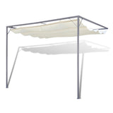 NNEVL Garden Patio Awning Sun Shade Canopy Wall Gazebo