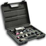 NNEVL 16 Piece 1/4" Air Die Grinder And Stone Kit Set