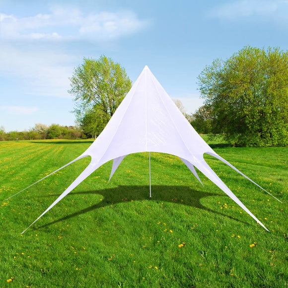 NNEVL Gazebo Hexagon Star Garden Pavilion 10m