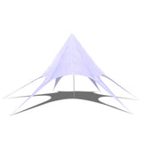 NNEVL Gazebo Hexagon Star Garden Pavilion 12m