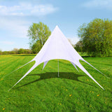 NNEVL Gazebo Hexagon Star Garden Pavilion 14m