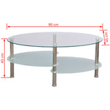 NNEVL Coffee Table with Exclusive Design White