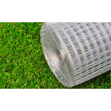 NNEVL Chicken Wire Fence Galvanised Steel 10x1 m Silver