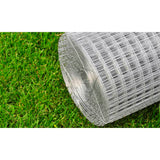 NNEVL Chicken Wire Fence Galvanised Steel 25x1 m Silver