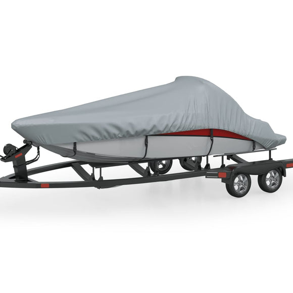 NNEVL Boat Cover Grey Length 427-488 cm Width 173 cm
